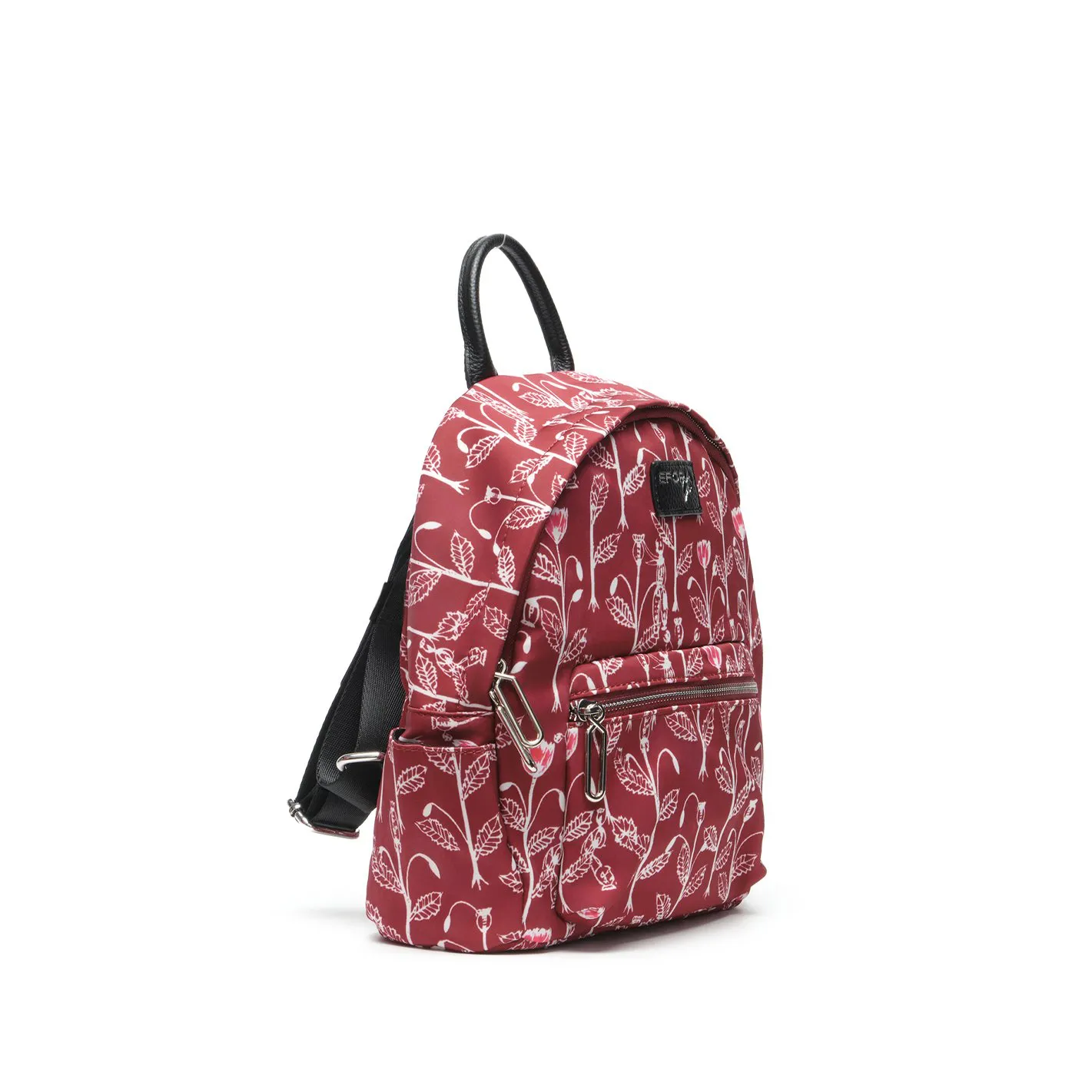 7C-EG-1688-2-RED 2 Balo mini EFORA GO 1688-2 đỏ góc nghiêng có túi trước