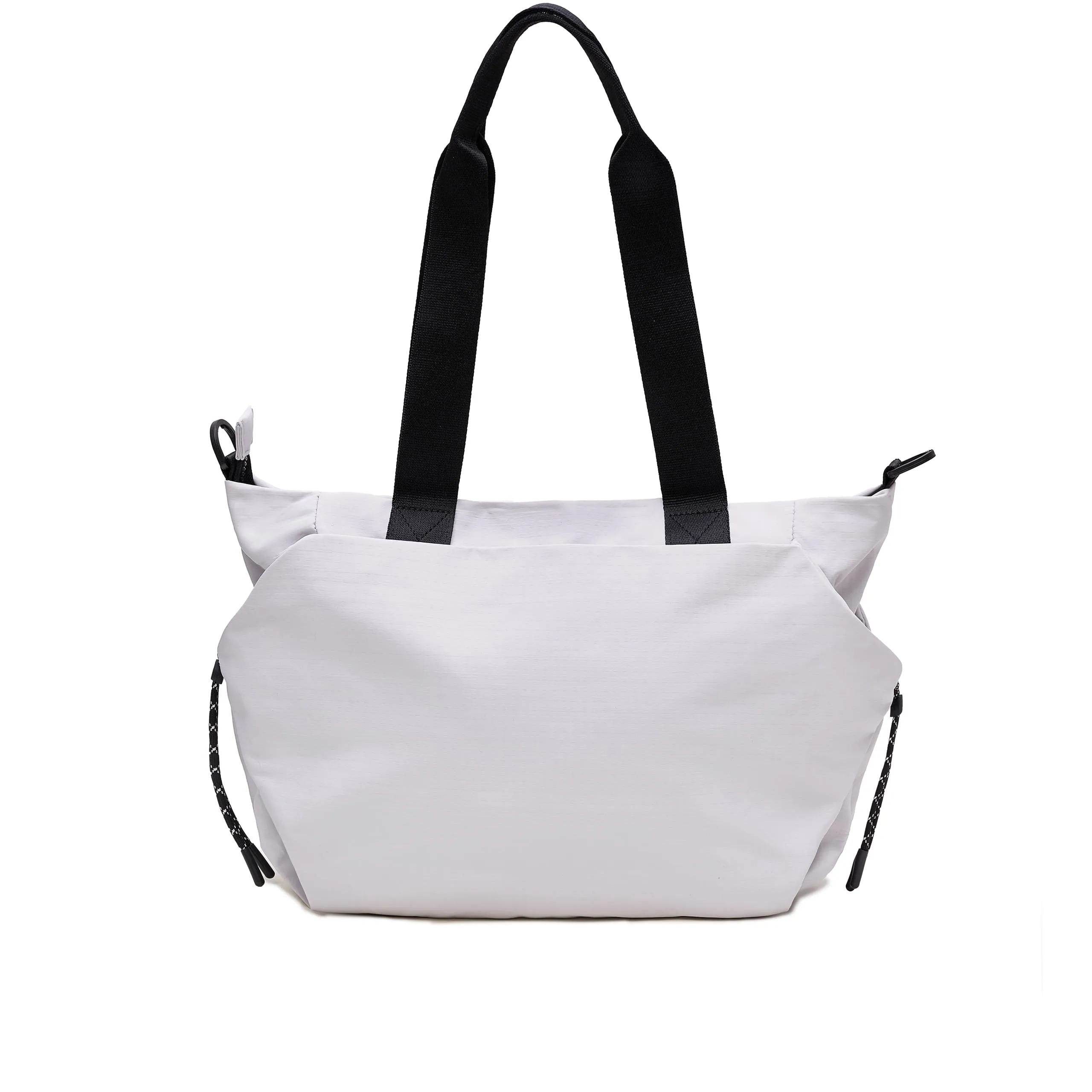 4-EG-8817-GREY 3 Túi tote nữ EFORA 8817 màu Ghi sáng – góc nghiêng thể hiện phom tote oversize đựng laptop