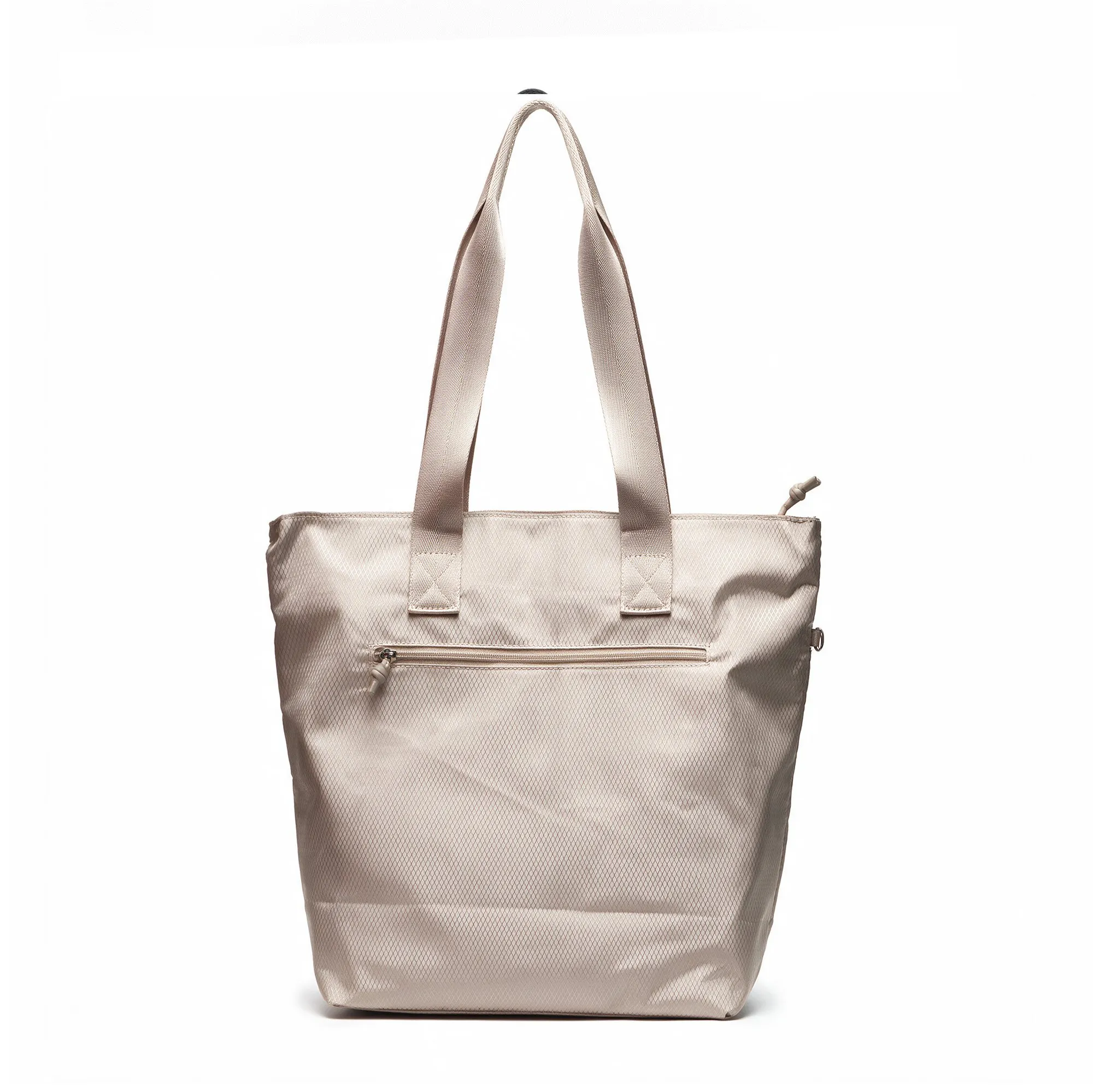 4-EG-8804-GREY 4 Túi tote EFORA GO 8804 ghi sáng mặt sau có khóa kéo