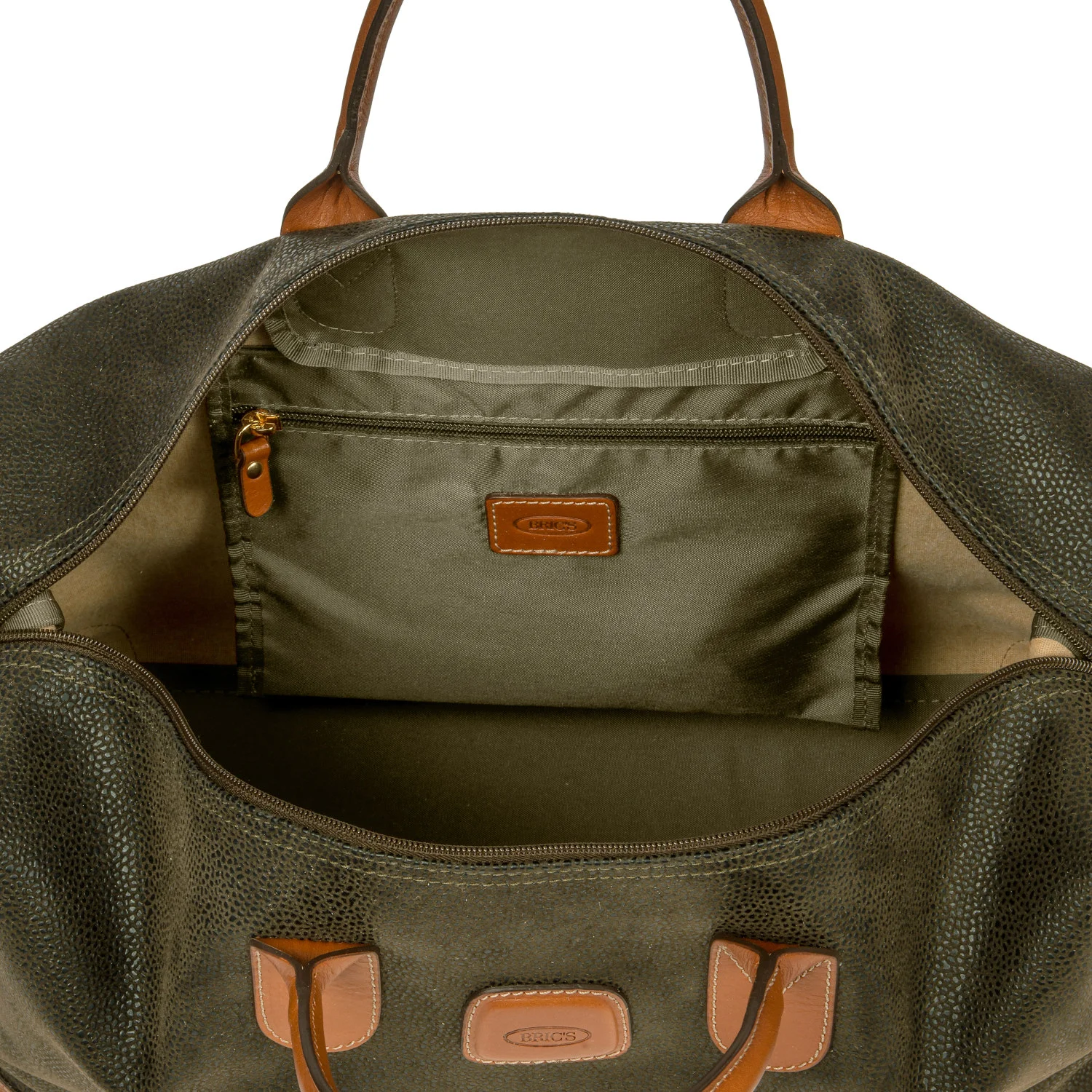 BLF20203.378.05-1 Túi du lịch BRIC'S Life Holdall - Xanh Olive BLF20203.378
