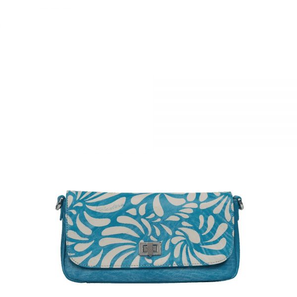 16.1 Túi xách nữ đeo chéo BAIADERA Pattina Turchese