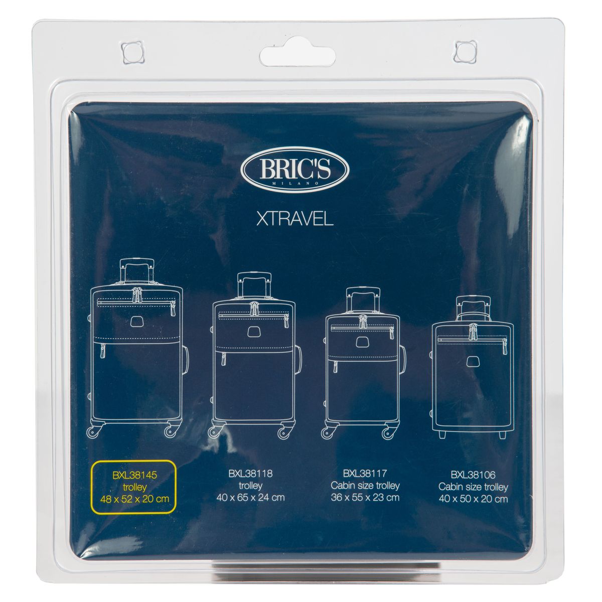 BAC00945.999.1 Bọc vali ký gửi BRIC'S Cover 8145 X-Travel BXL48145 / Life BLF48145
