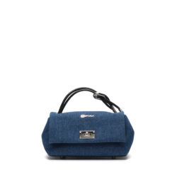 Túi xách nữ dáng top-handle denim EFORA 4-EFA-76730-BLU