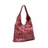 Túi hobo EFORA GO 2606-2 đỏ góc nghiêng với quai đỏ