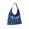 Túi hobo EFORA GO 2606-3 xanh lam góc nghiêng với quai xanh