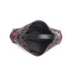 Túi hobo EFORA GO 2606 đen thổ cẩm mở miệng túi lót đen